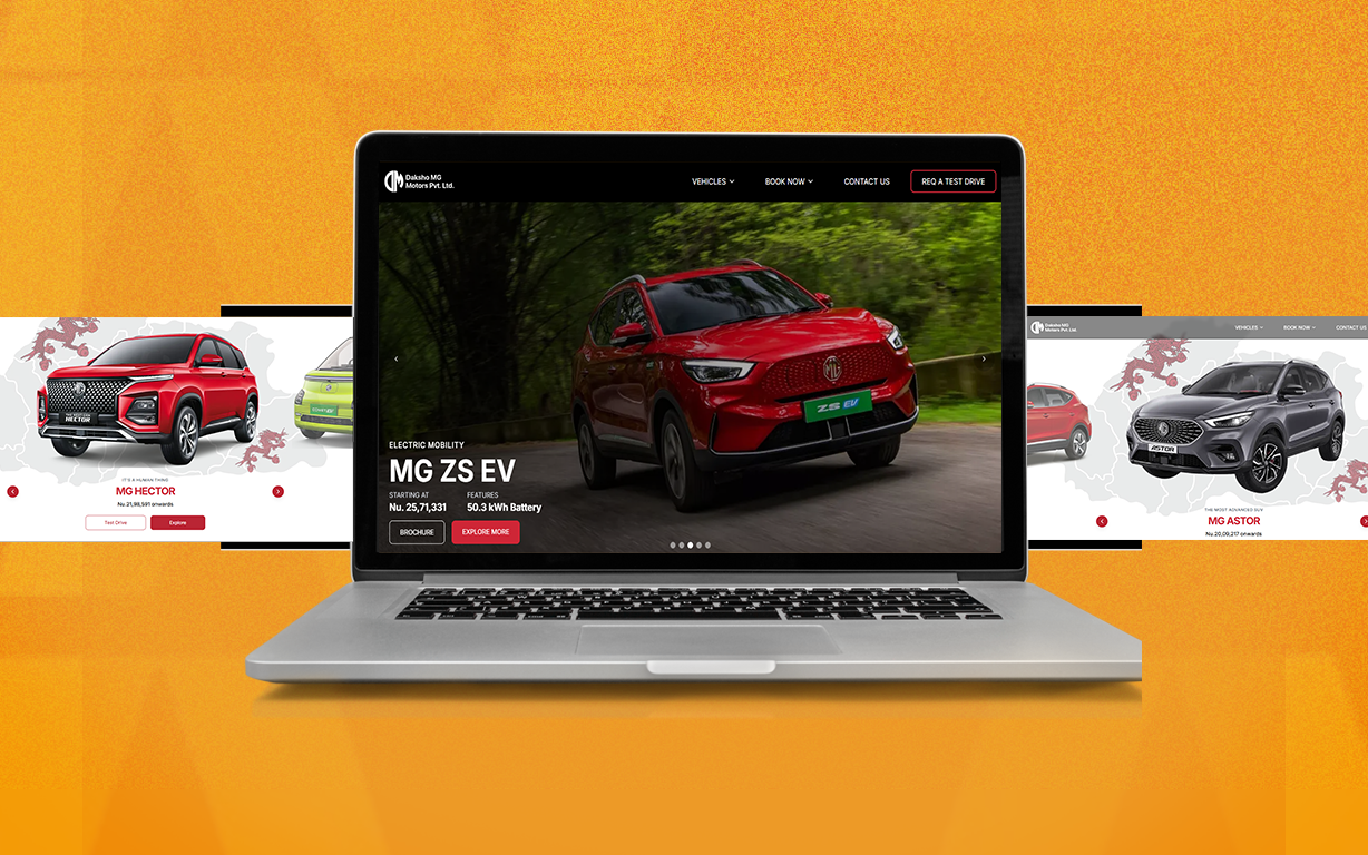 Dakshomg Motors - Automotive Dealership Website